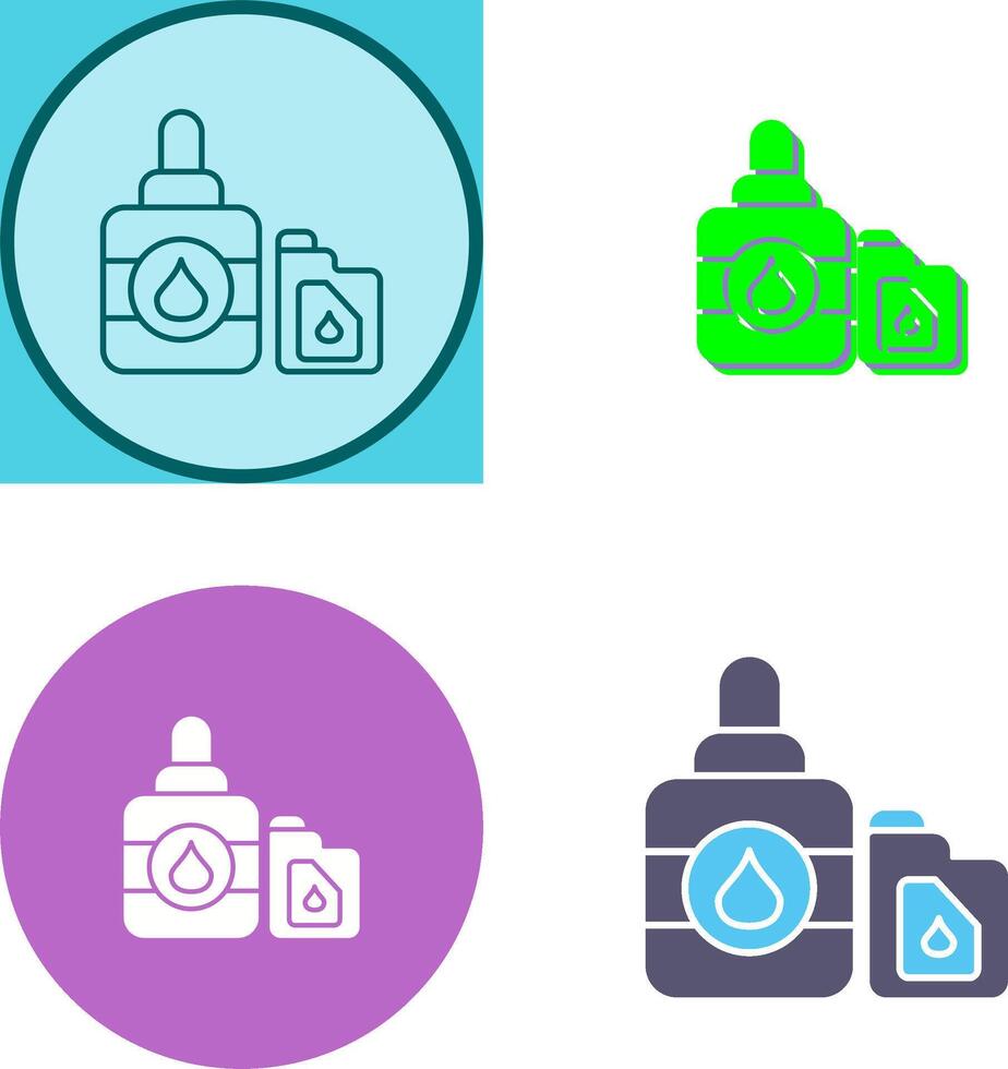 Ink Cartridge Icon Design vector