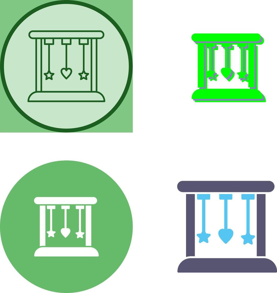 Cradle Icon Design vector