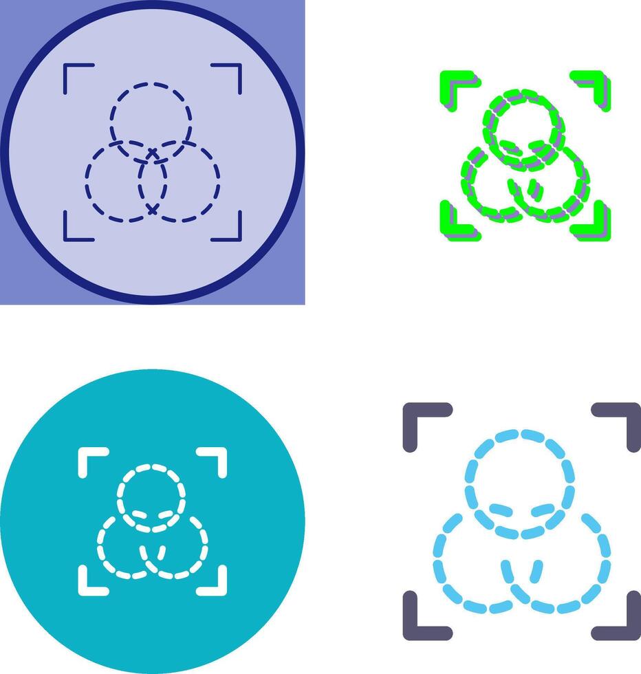 Intersection Icon Design vector