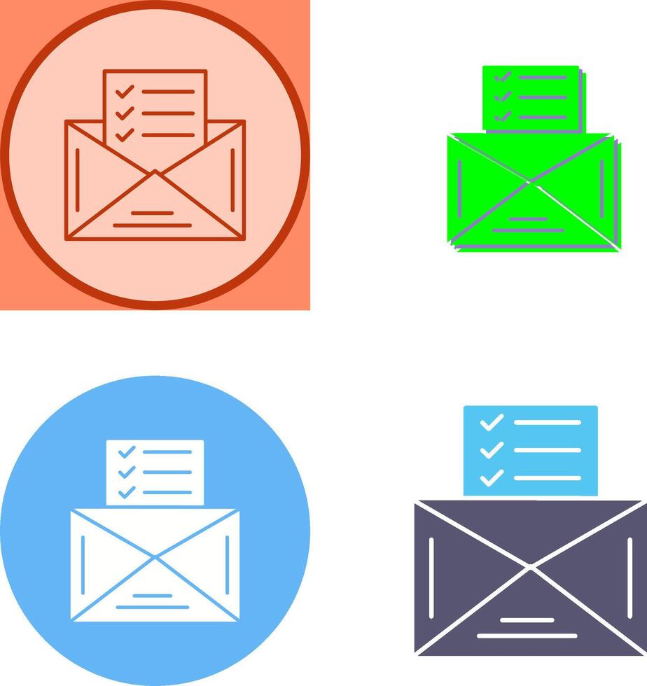 Check List Icon Design vector