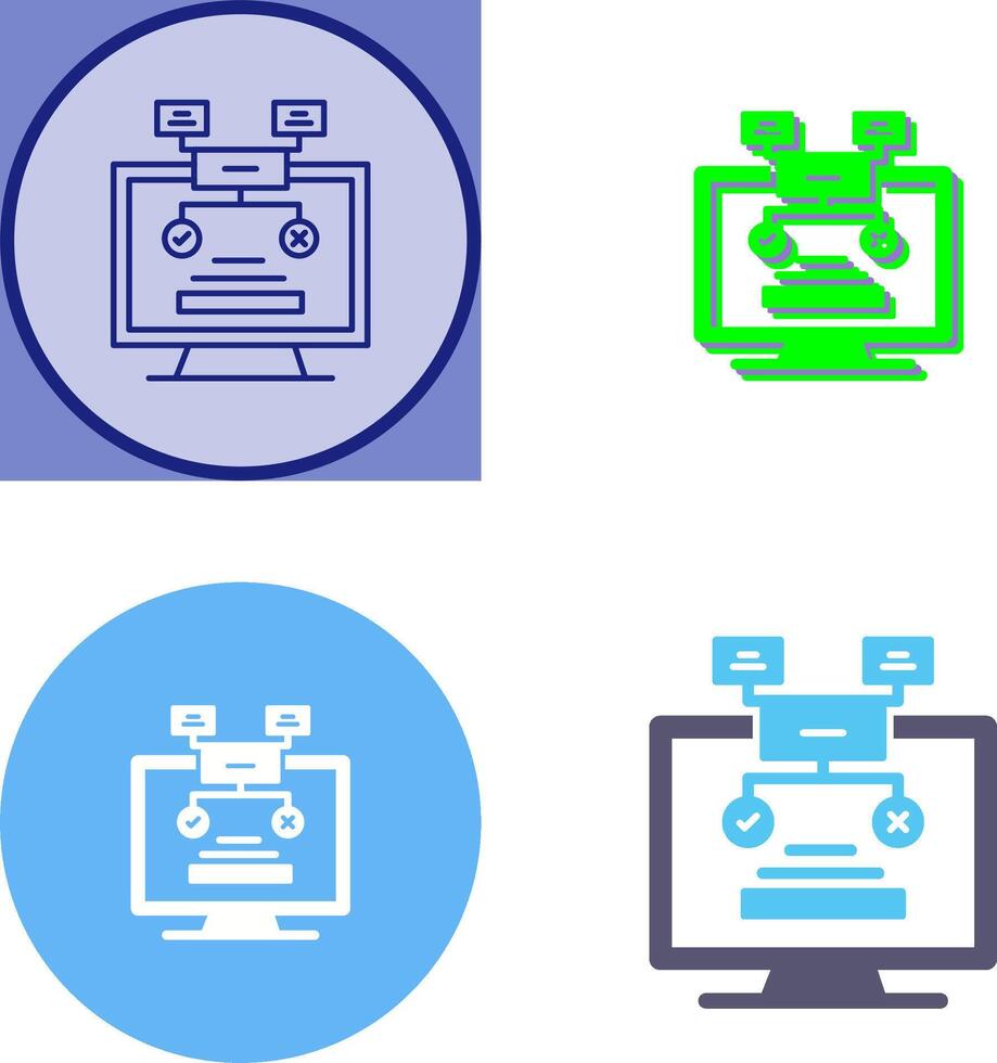 Methodology Icon Design vector