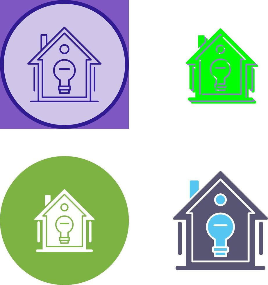 Home Automation Icon Design vector