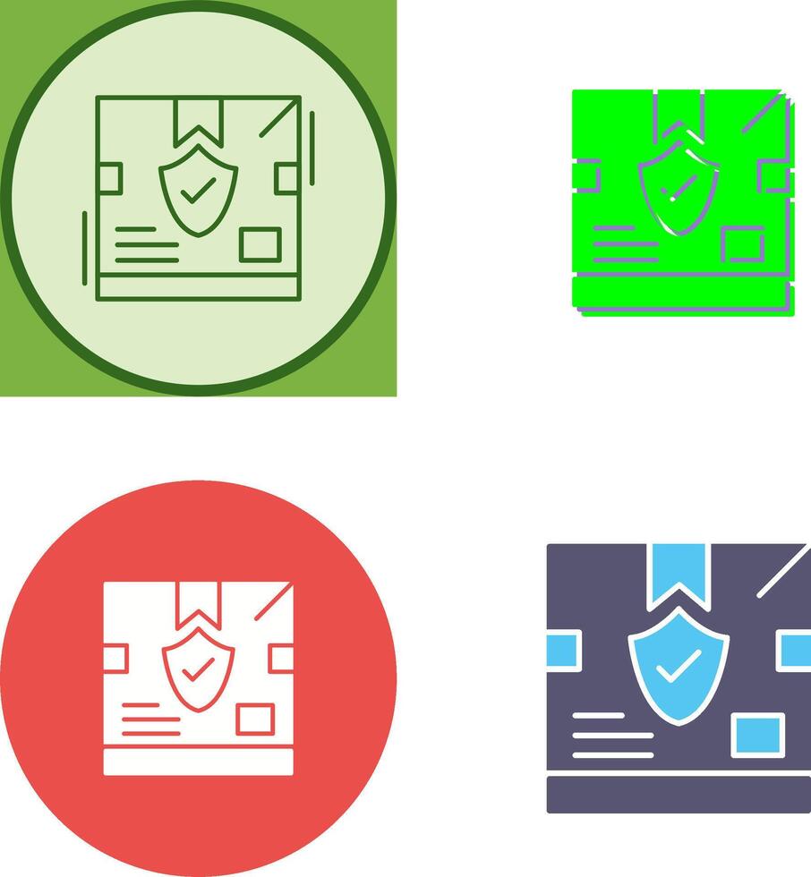 Delivery Box Icon Design vector