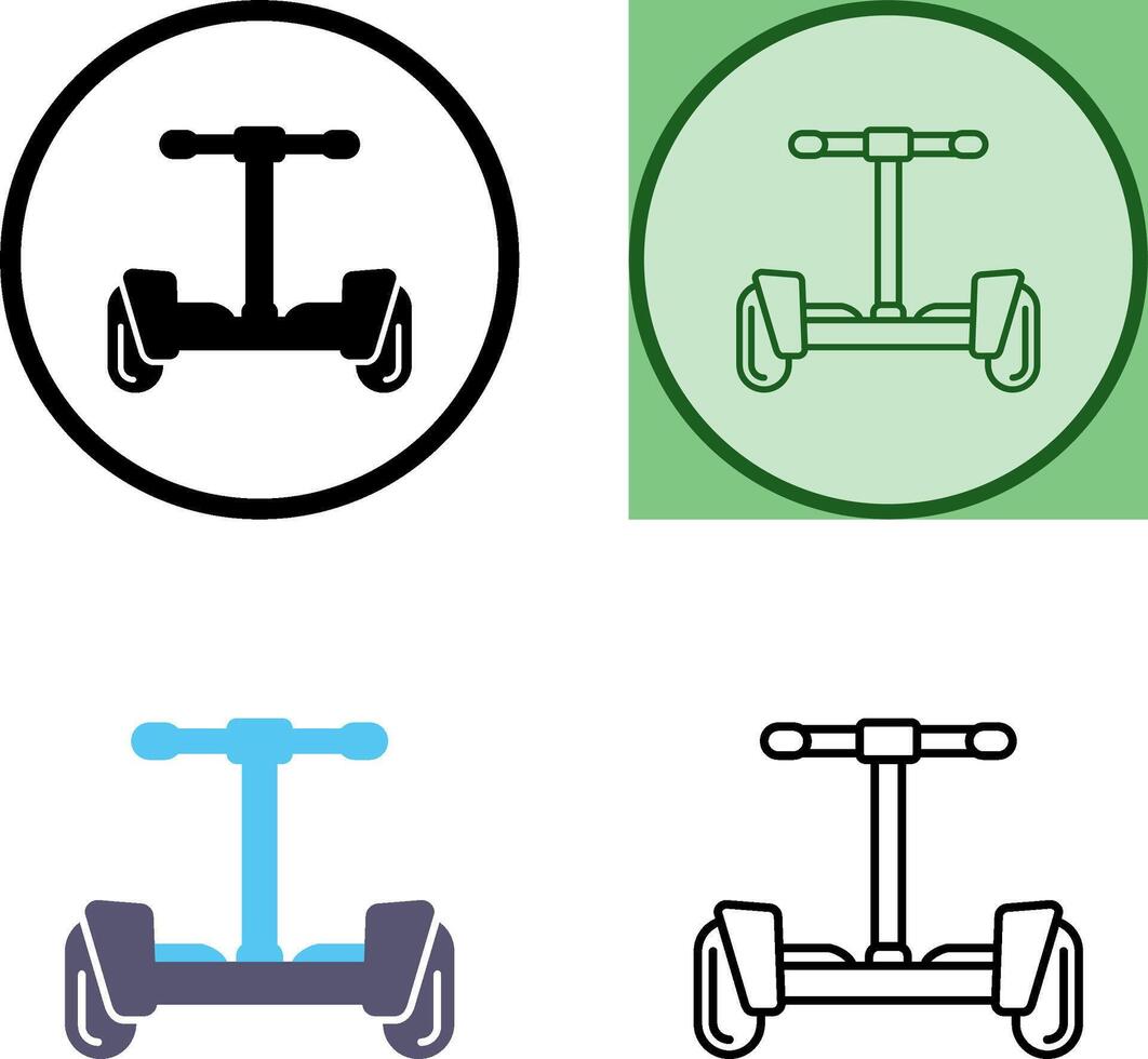 Hoverboard Icon Design vector