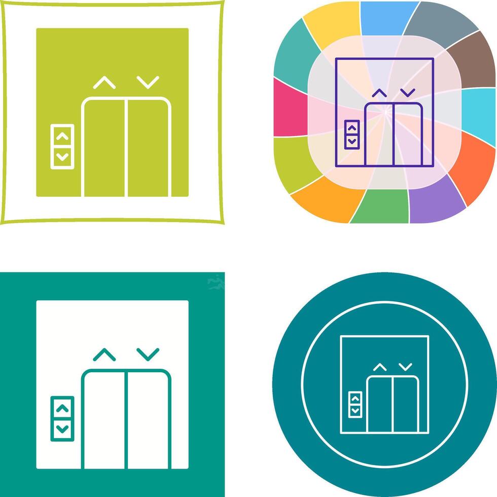 Elevator Icon Design vector