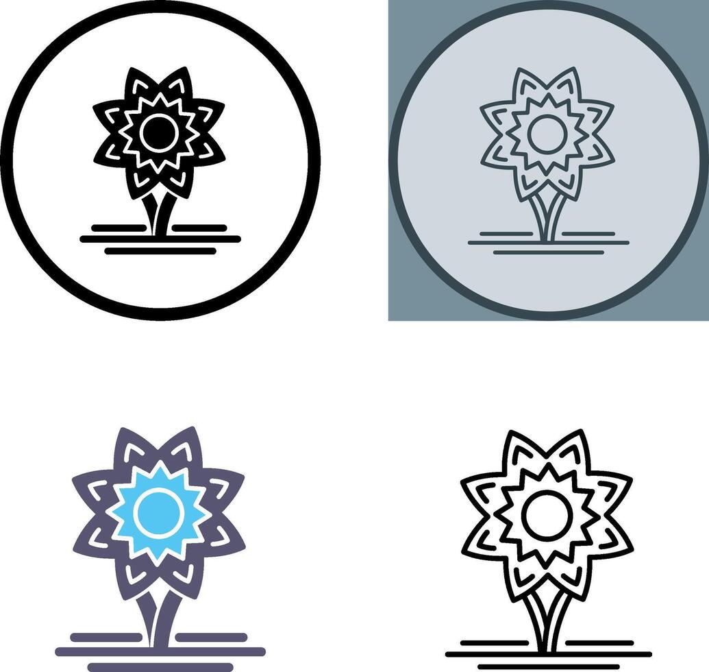 Daffodil Icon Design vector