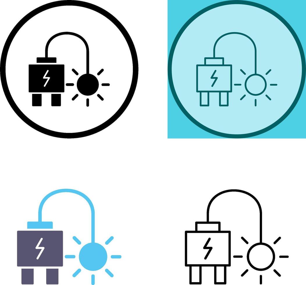 Plug Icon Design vector