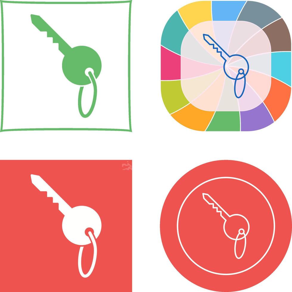 Key Icon Design vector