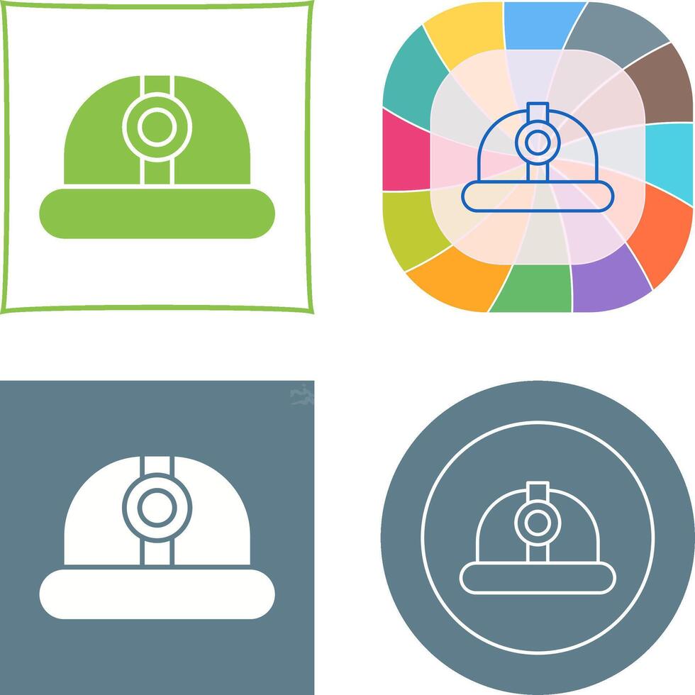 Hard Hat Icon Design vector