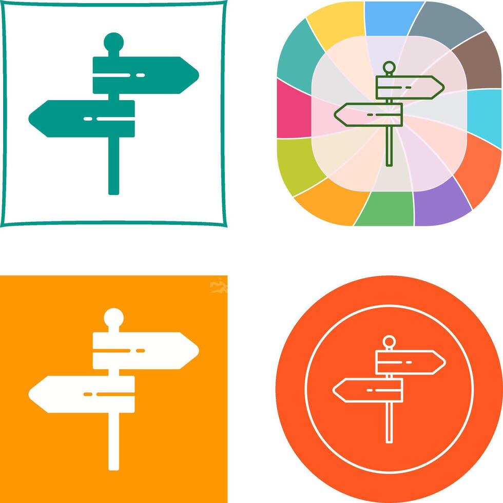Direction Icon Design vector