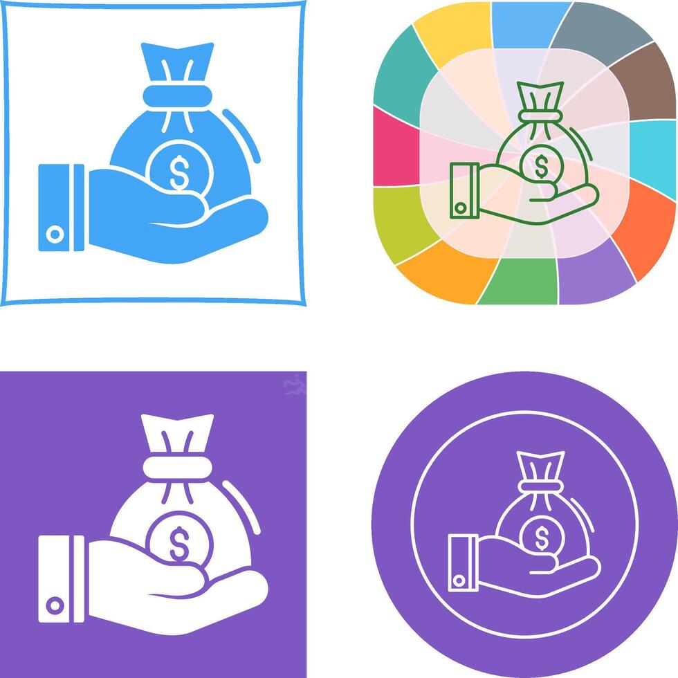 Investment Icon Design vector