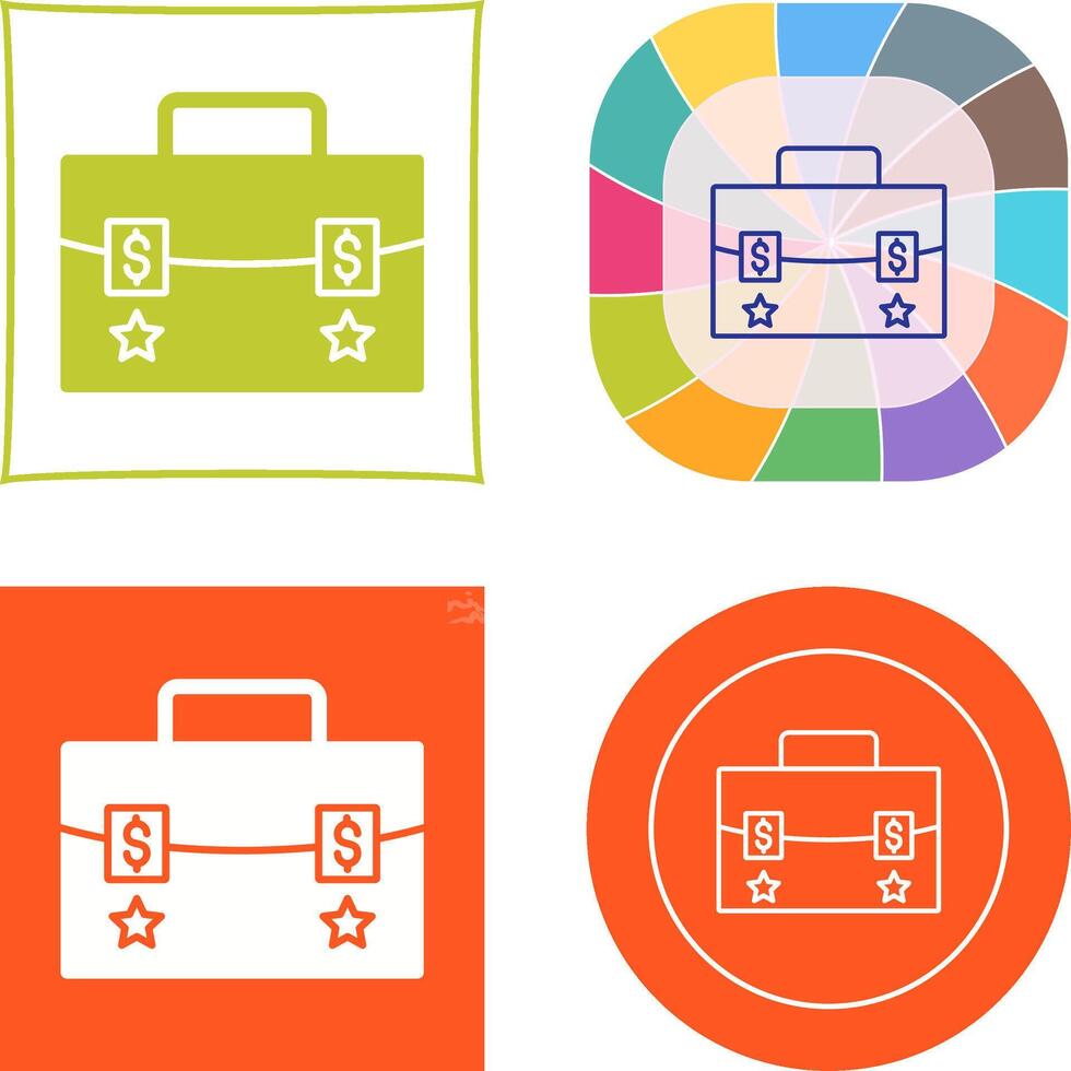 Briefcase Icon Design vector