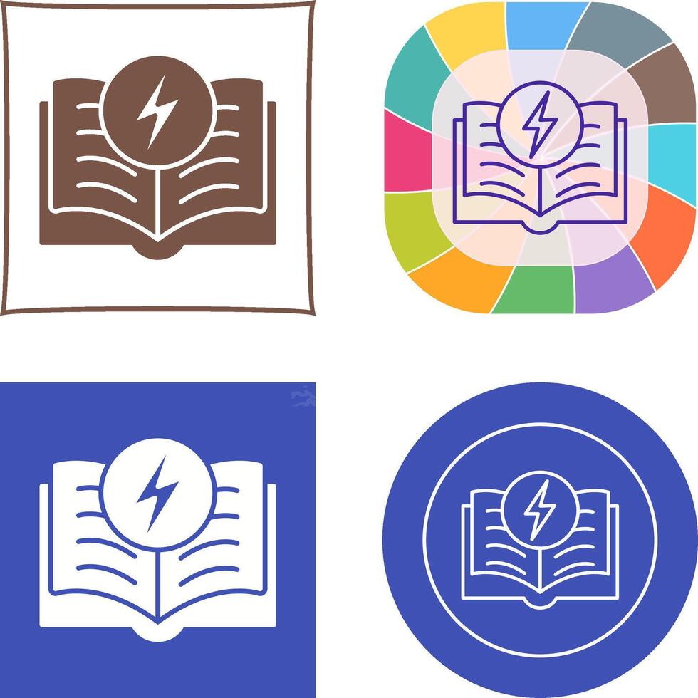 Electricity Icon Design vector