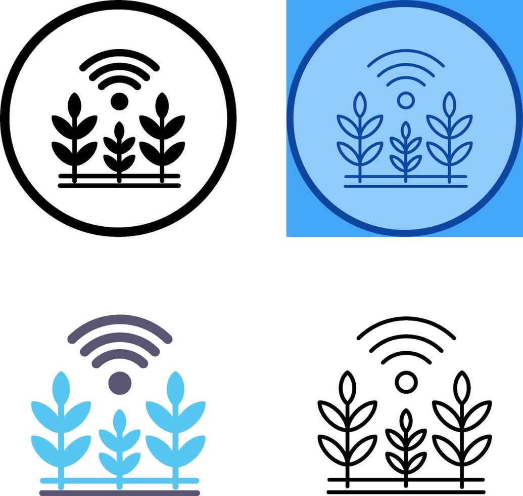 Wheat Icon Design vector