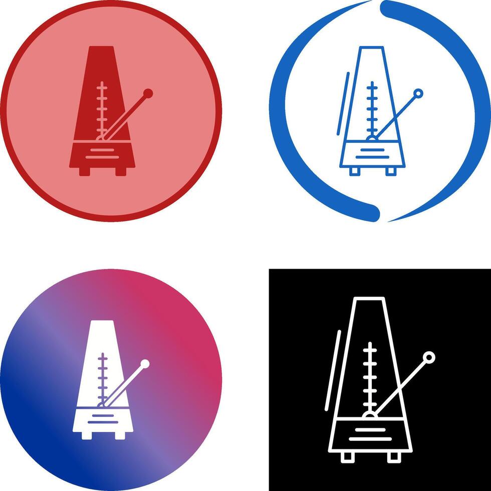 Metronome Icon Design vector