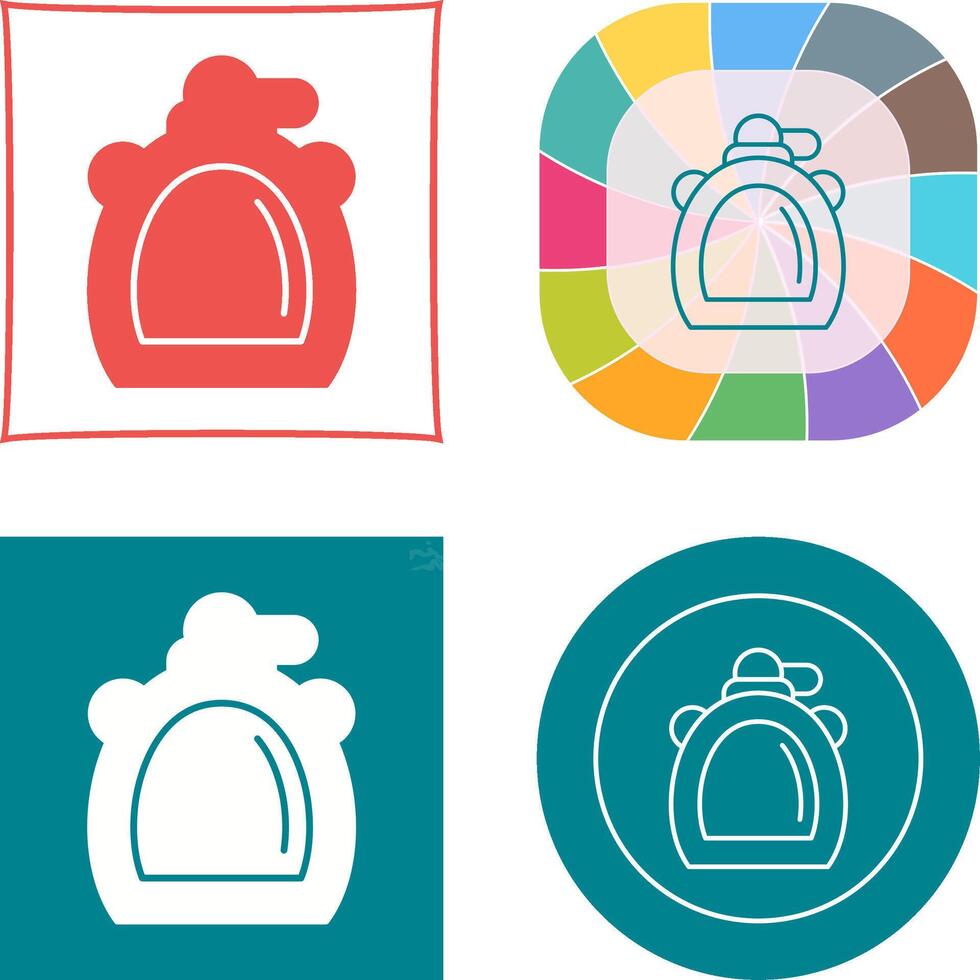 Canteen Icon Design vector
