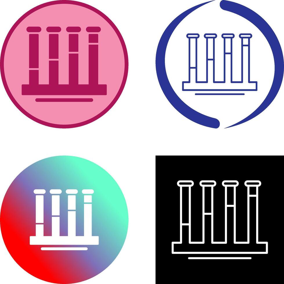 Communicating Vessels Icon Design vector