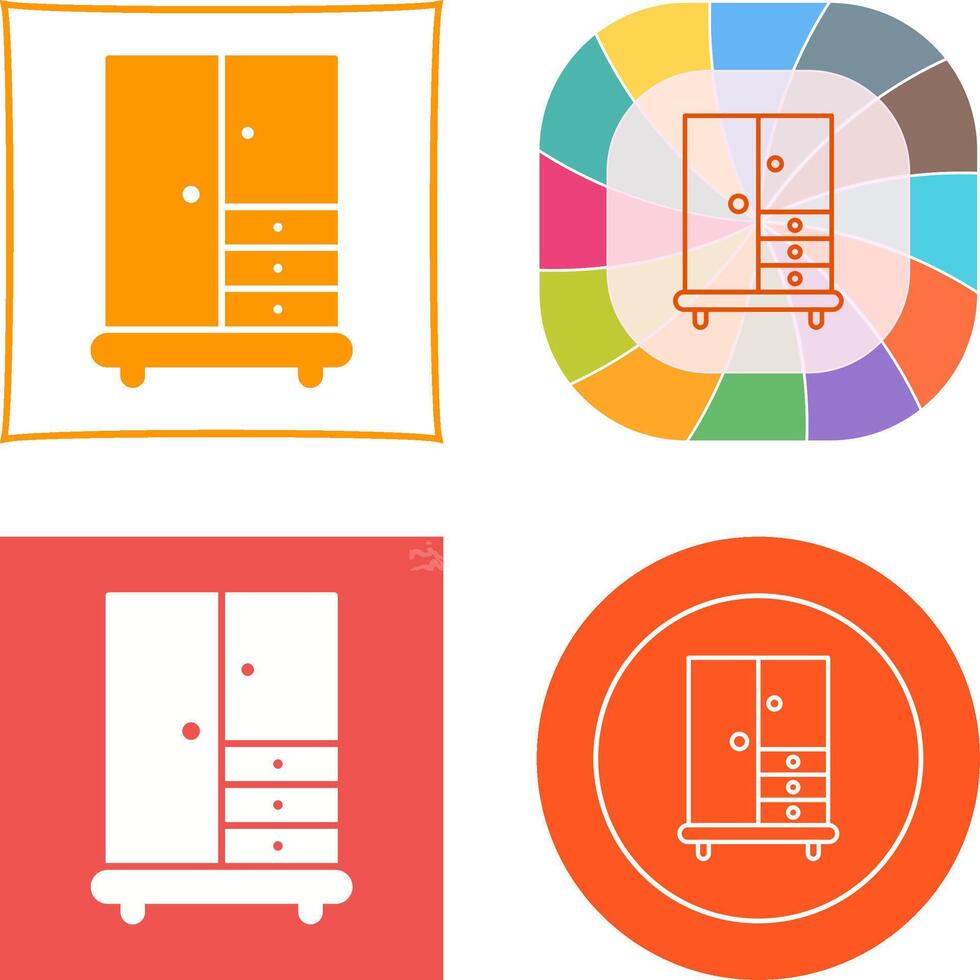 Closet Icon Design vector