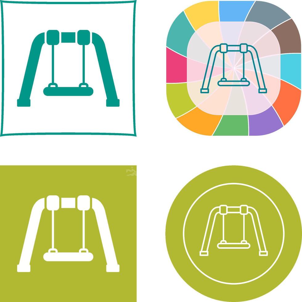 Swing Icon Design vector