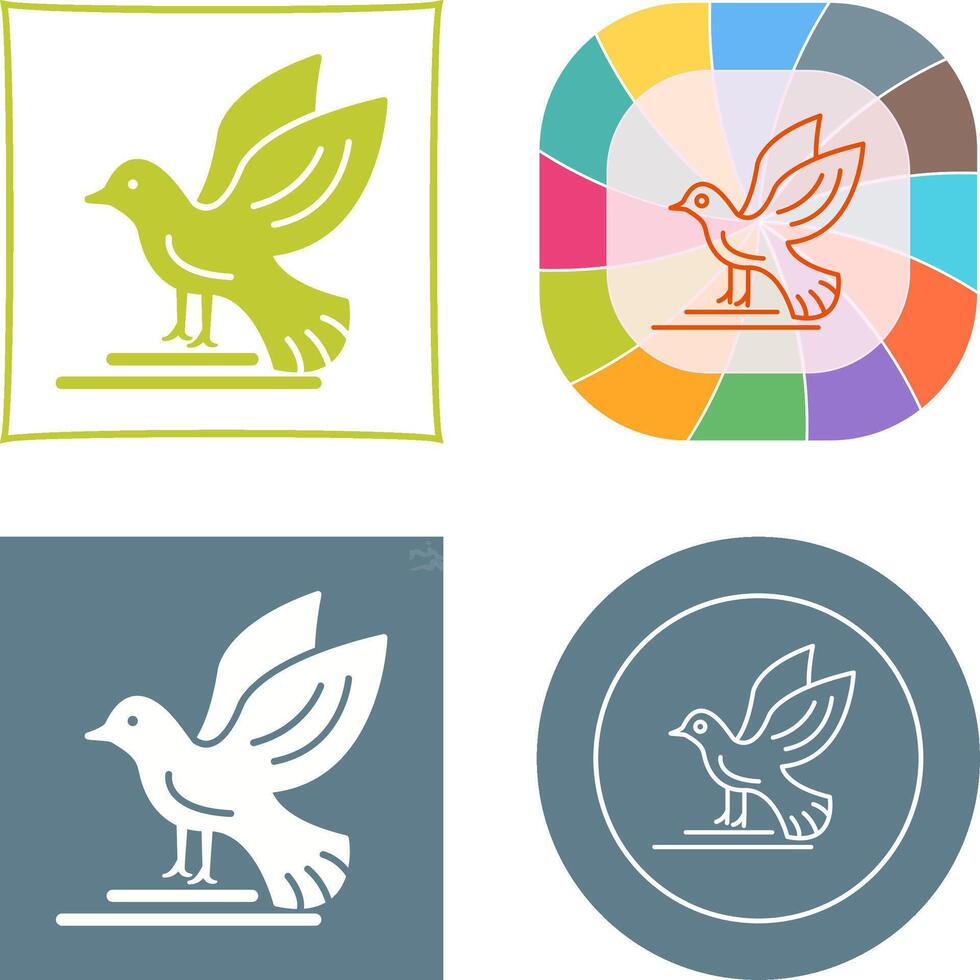 Bird Icon Design vector