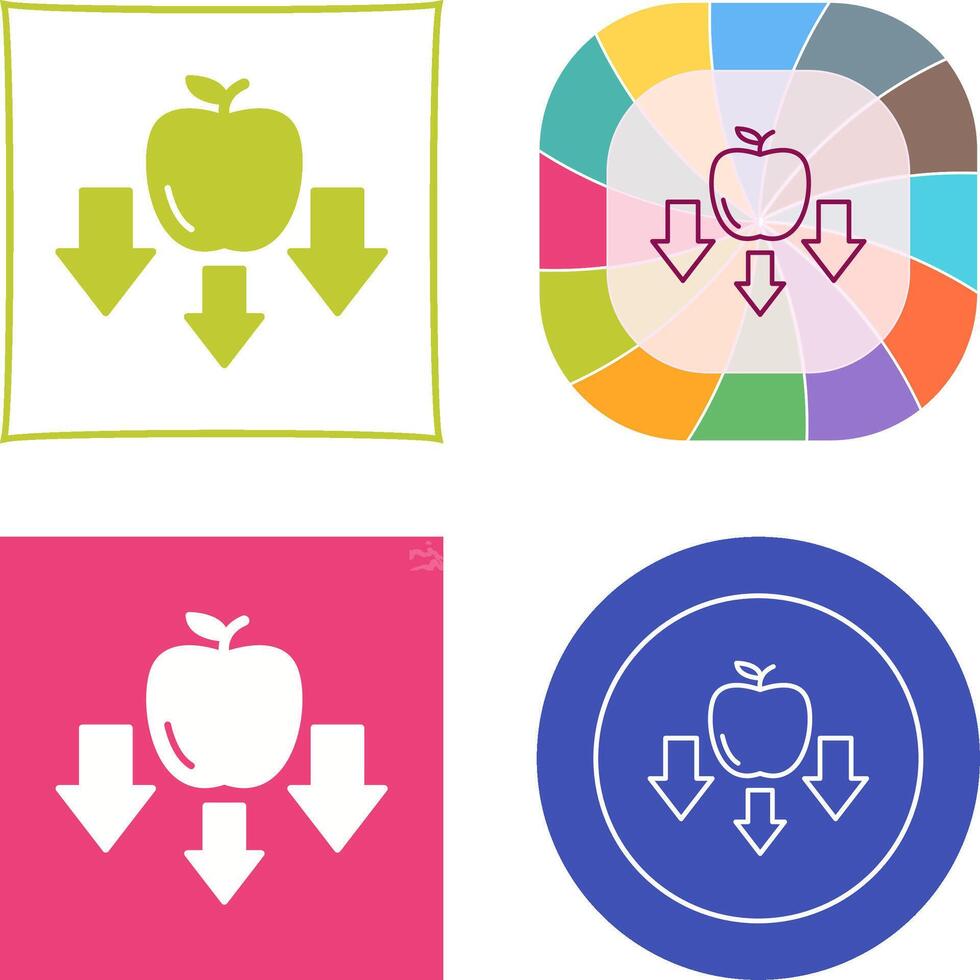 Gravity Icon Design vector