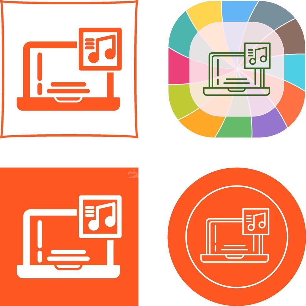 Music Icon Design vector
