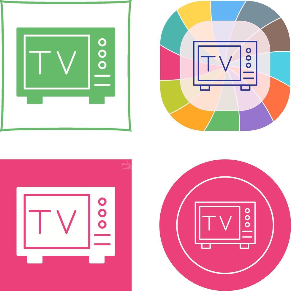 Tv Icon Design vector