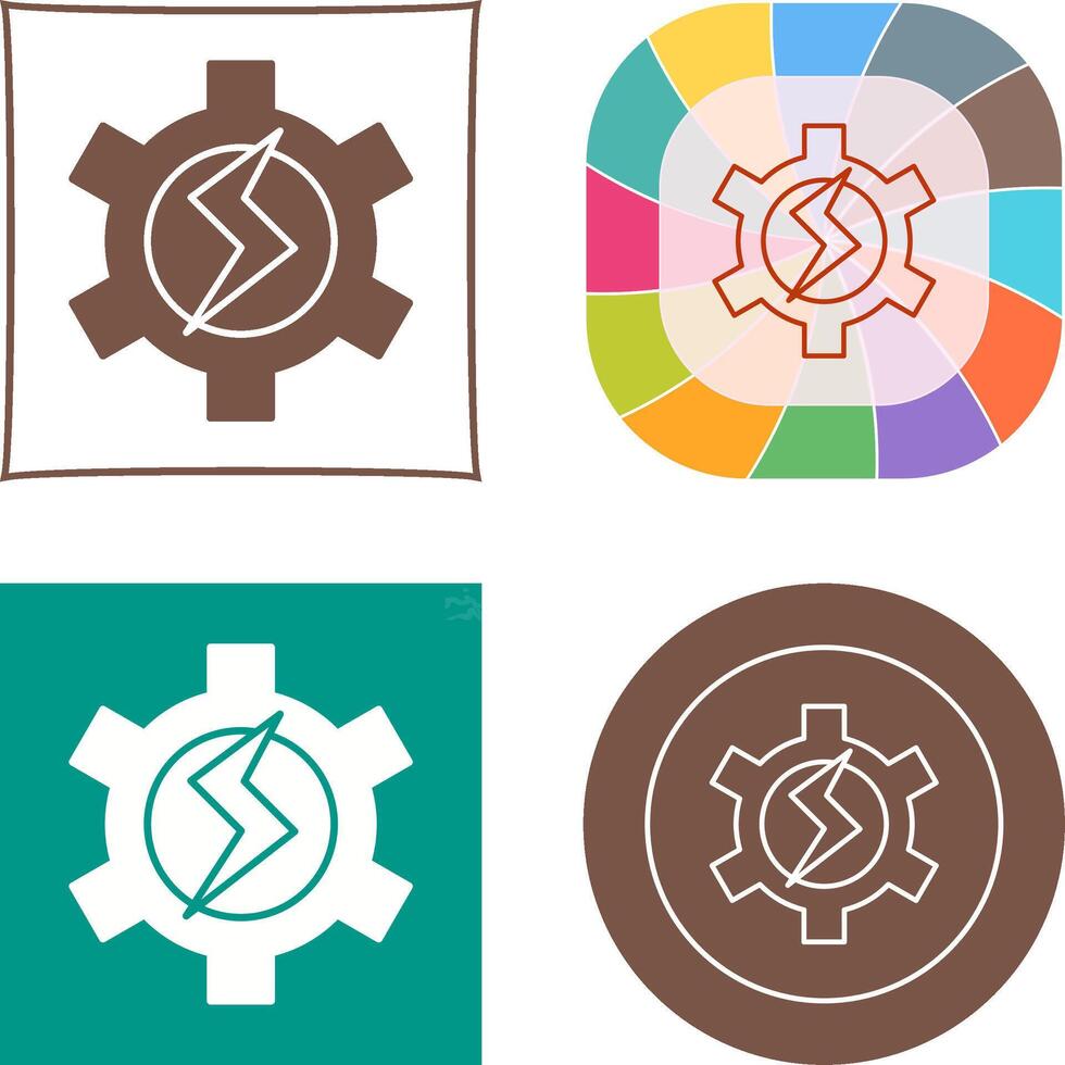 Setting Icon Design vector