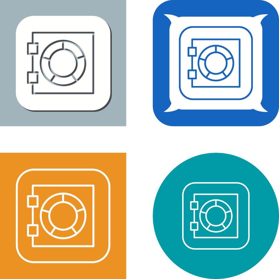 Safe Box Icon vector