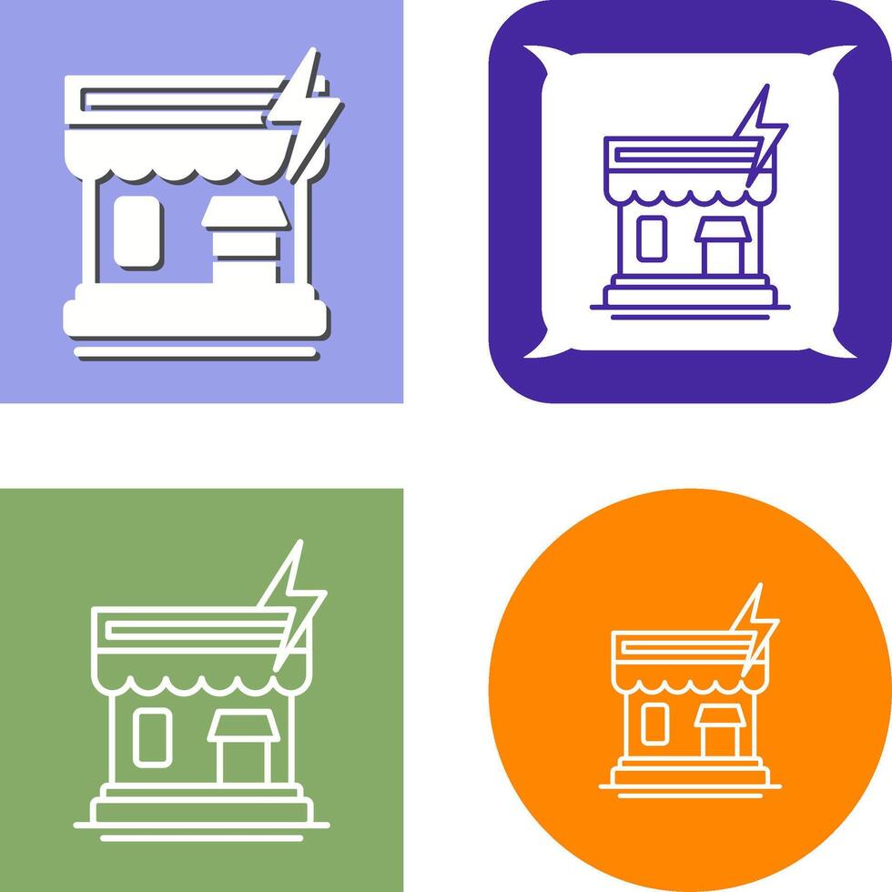 Natural Disaster Icon vector