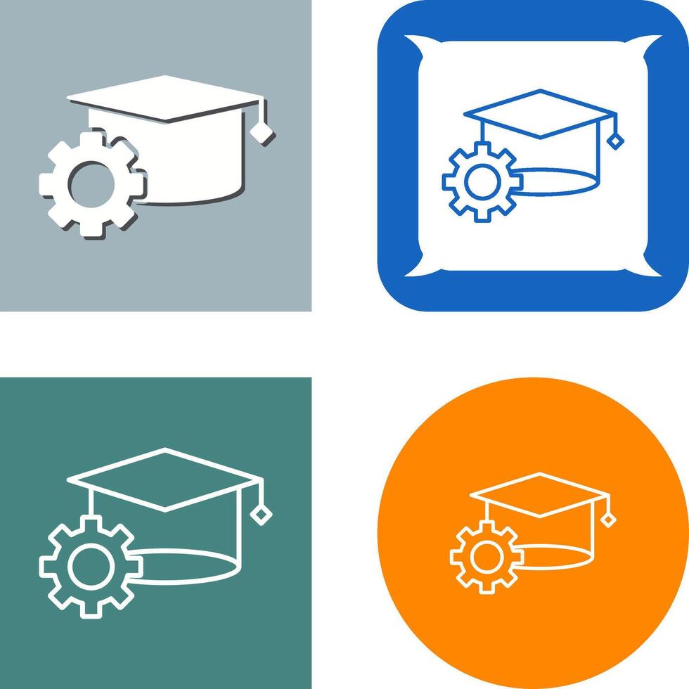 Bachelor Icon Design vector