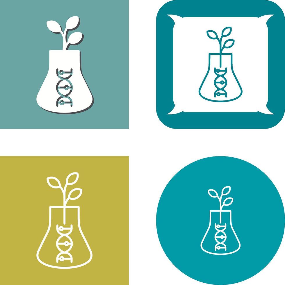 Biology Icon Design vector