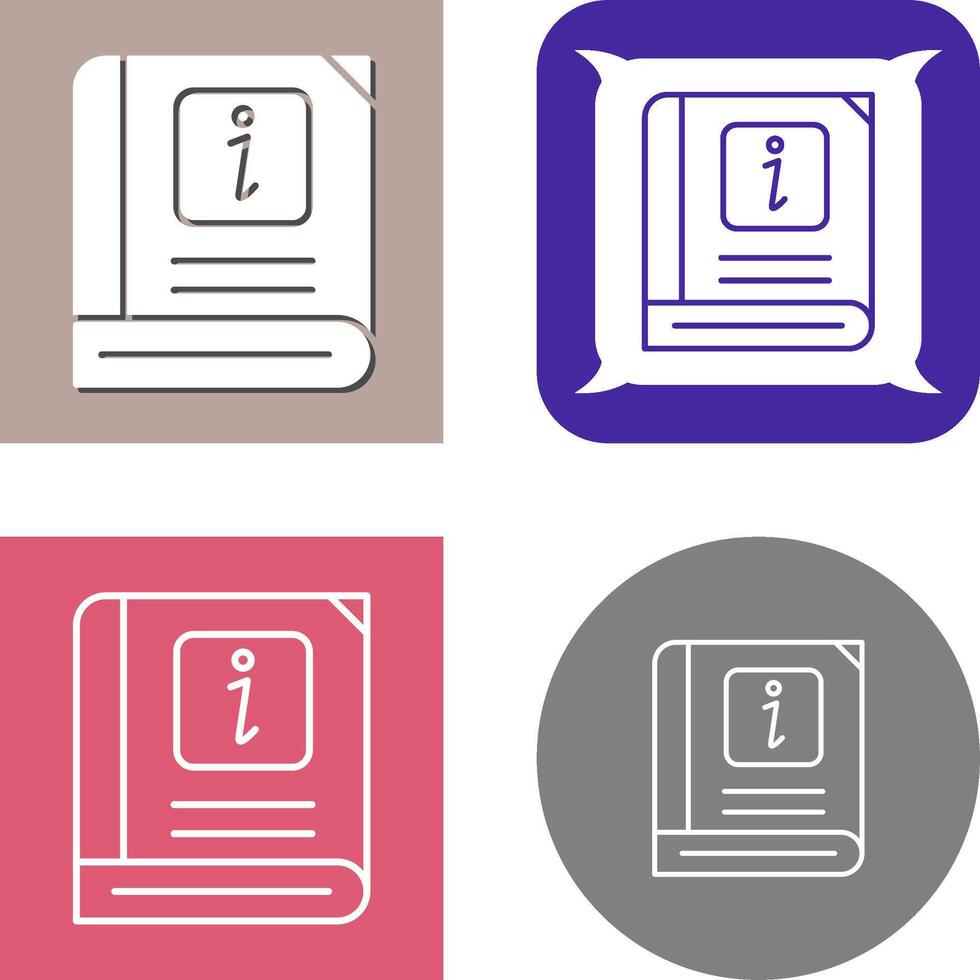 Information Icon Design vector