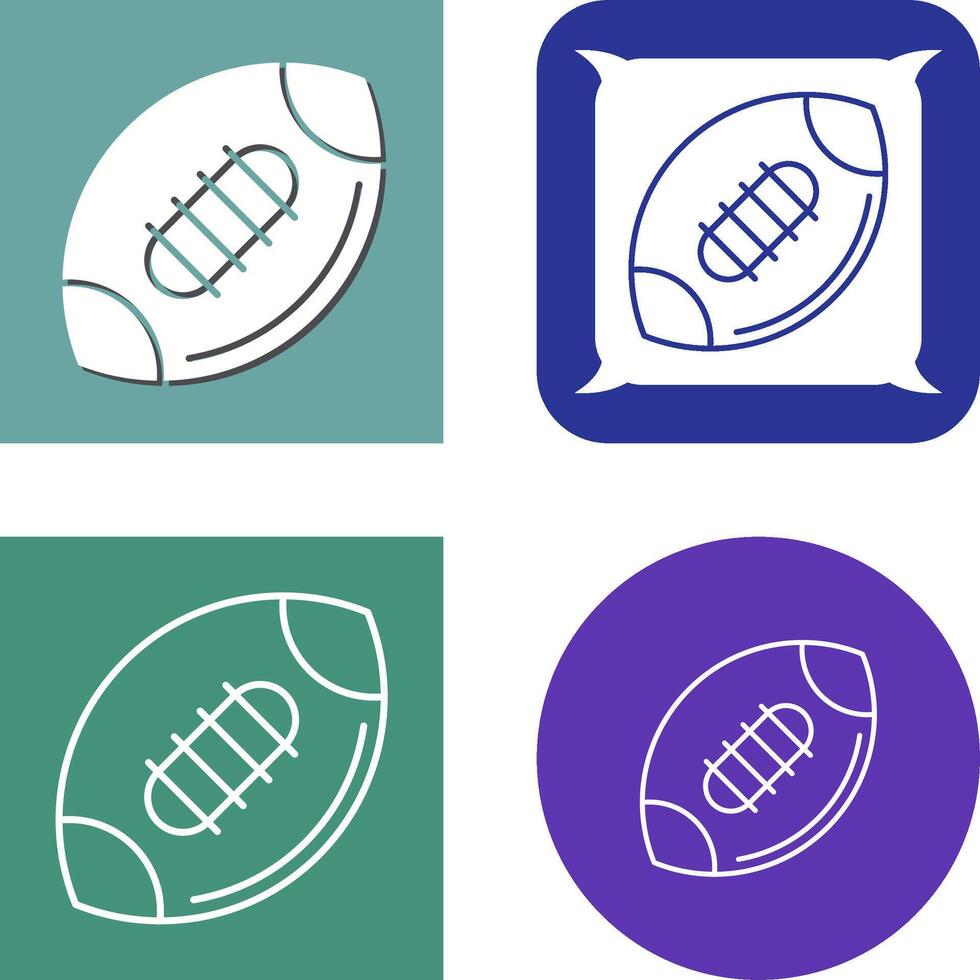 Football Icon Design vector