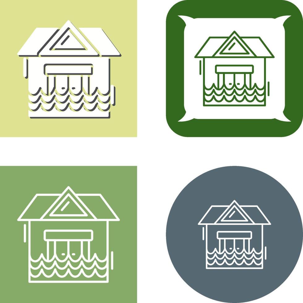 Natural Disaster Icon vector