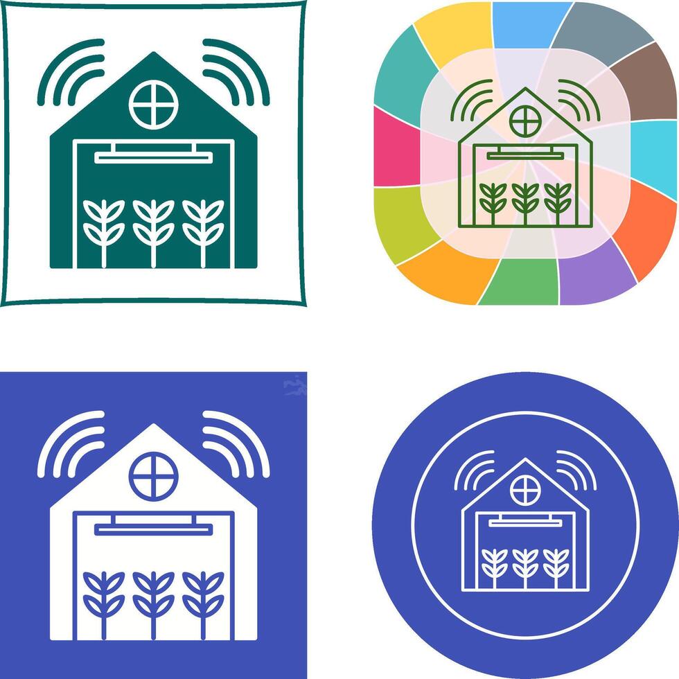 Warehouse Icon Design vector