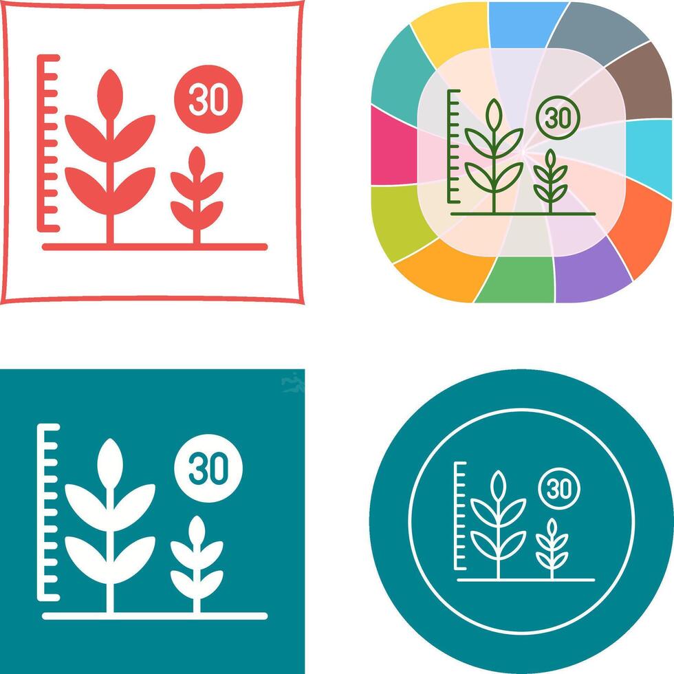 Growth Icon Design vector