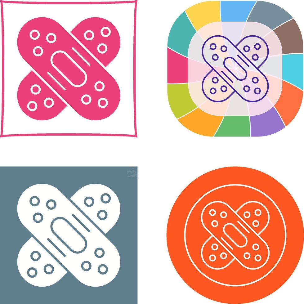 Bandage Icon Design vector