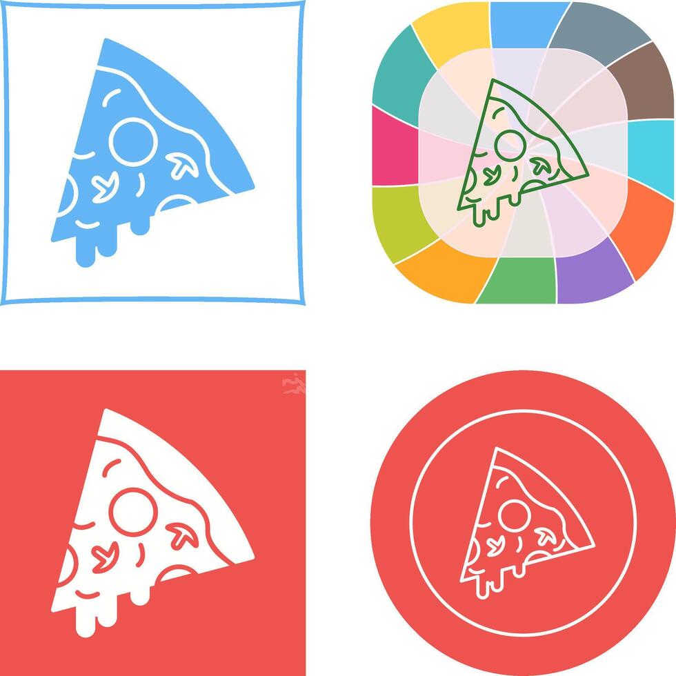 Pizza Icon Design vector