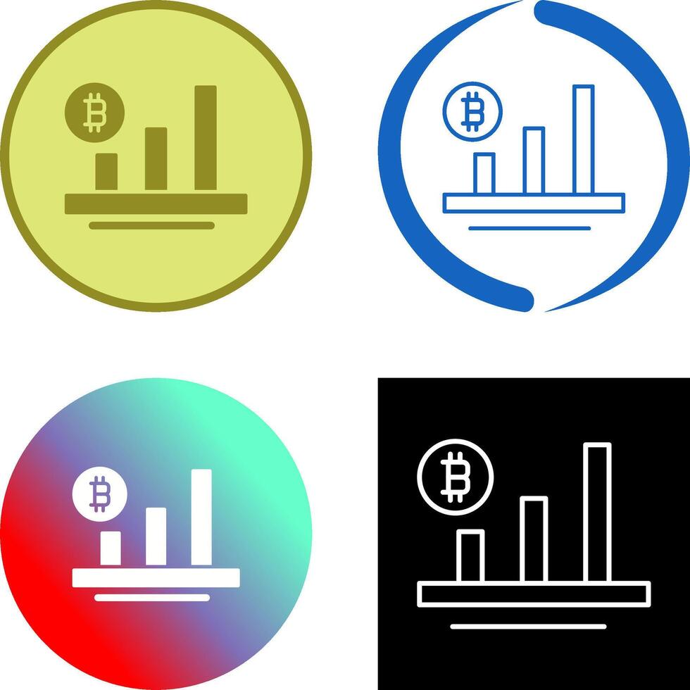 Chart Icon Design vector