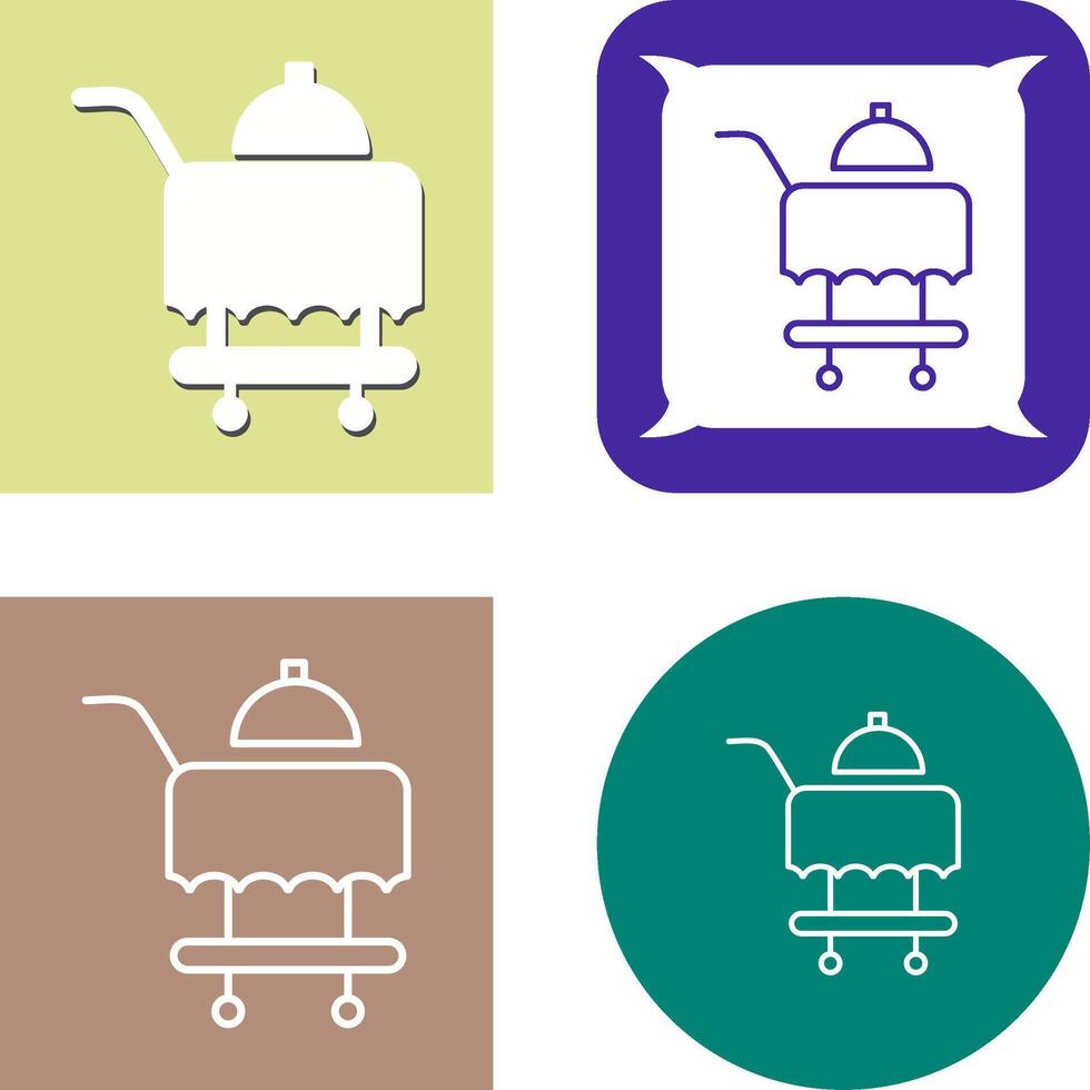 Room Service Icon vector