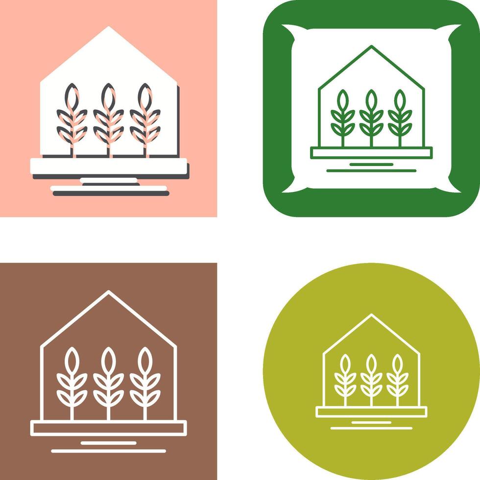 Farm House Icon vector