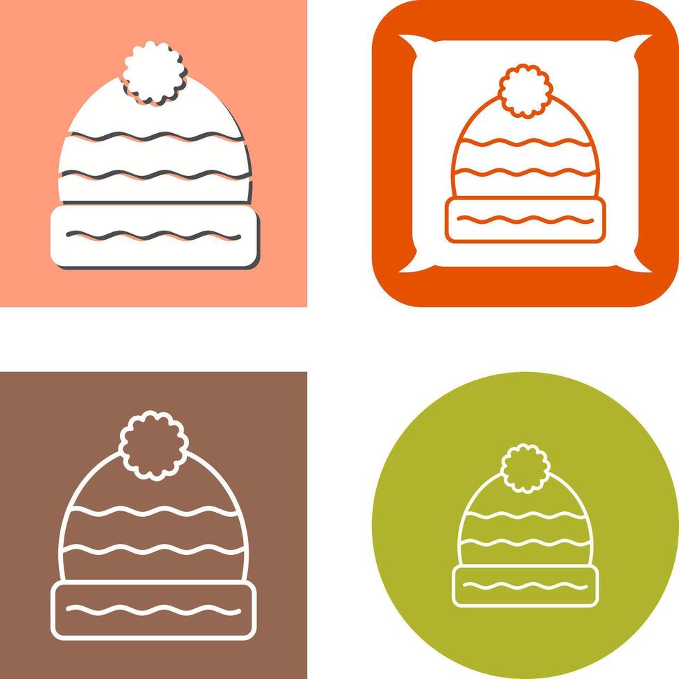 Winter Hat Icon vector