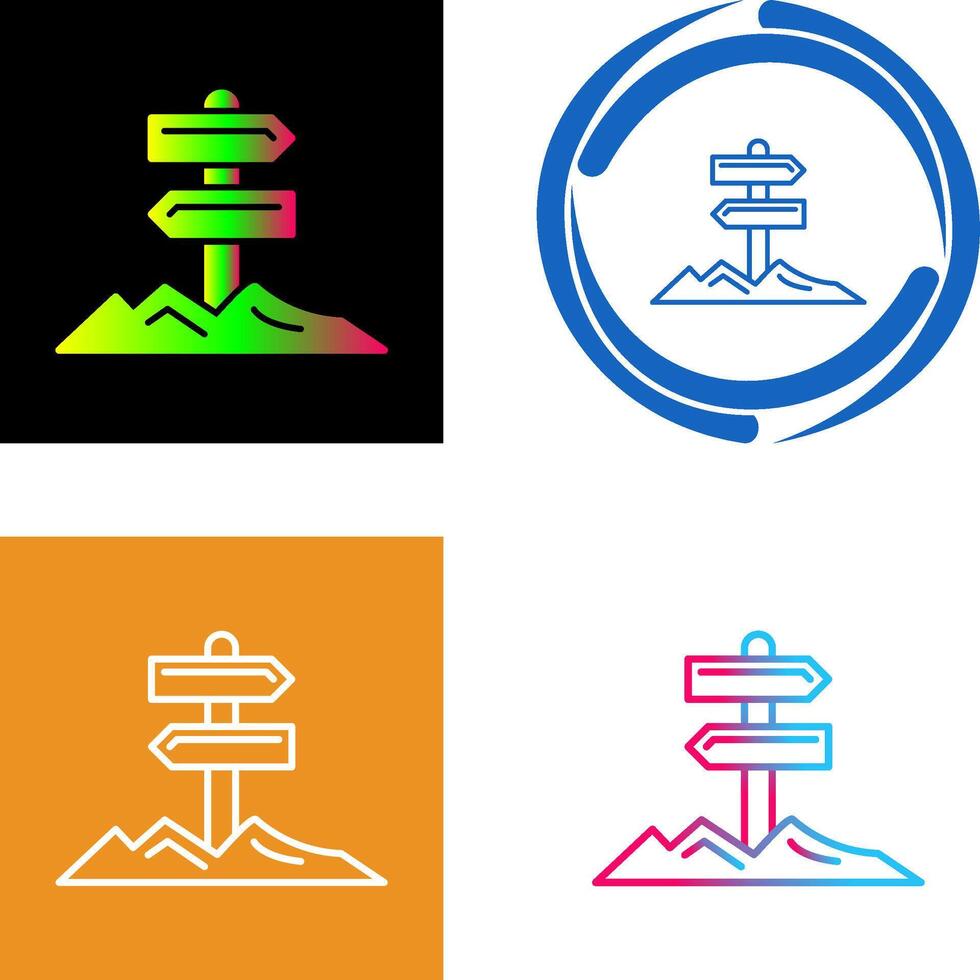 Direction Icon Design vector