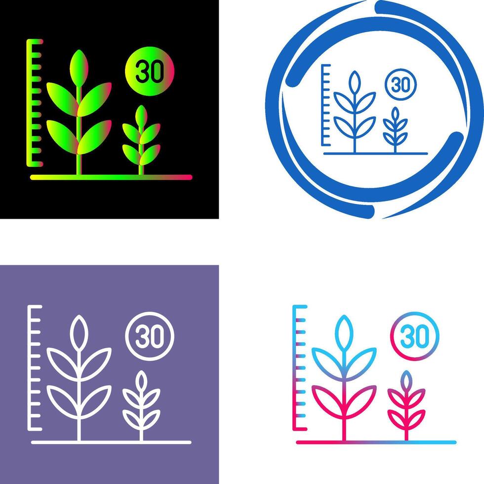 Growth Icon Design vector