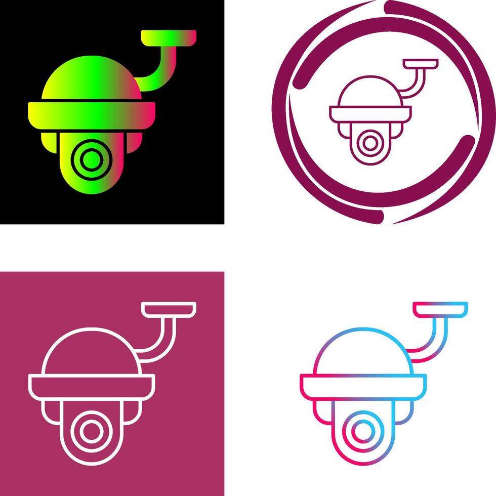 diseño de icono de cámara de seguridad vector