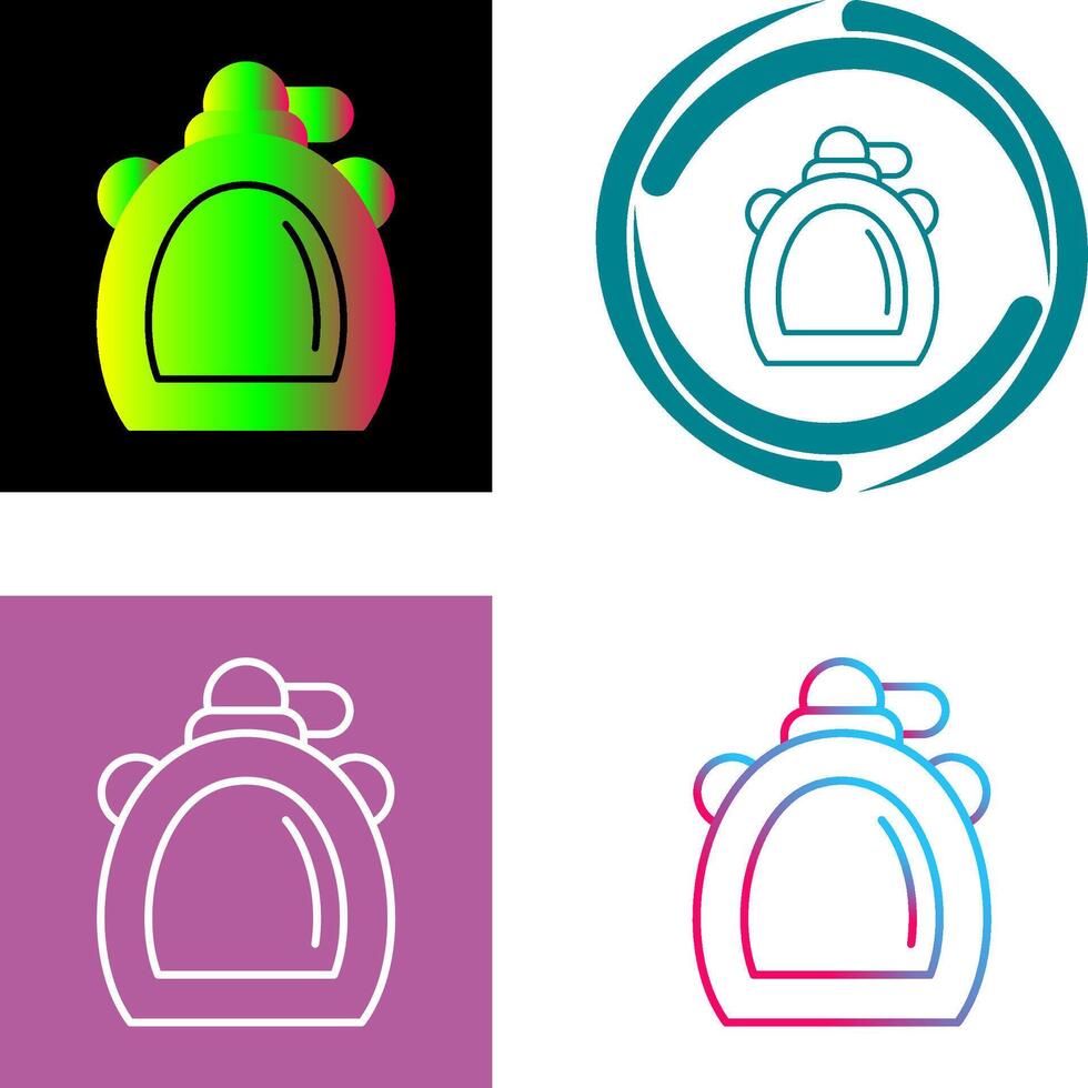 Canteen Icon Design vector