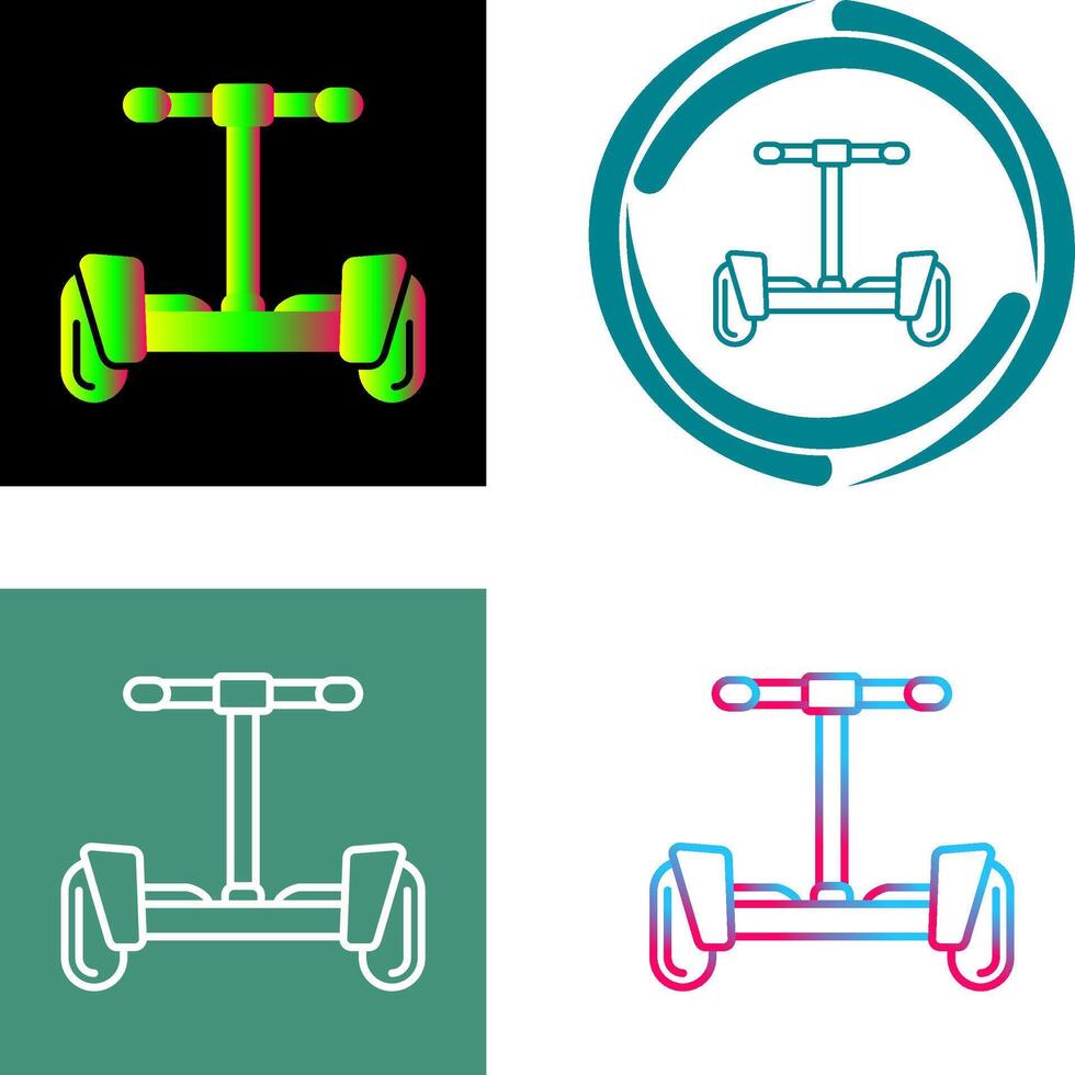 Hoverboard Icon Design vector