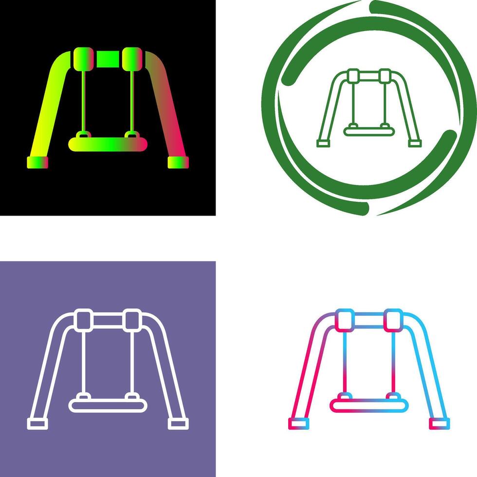 Swing Icon Design vector