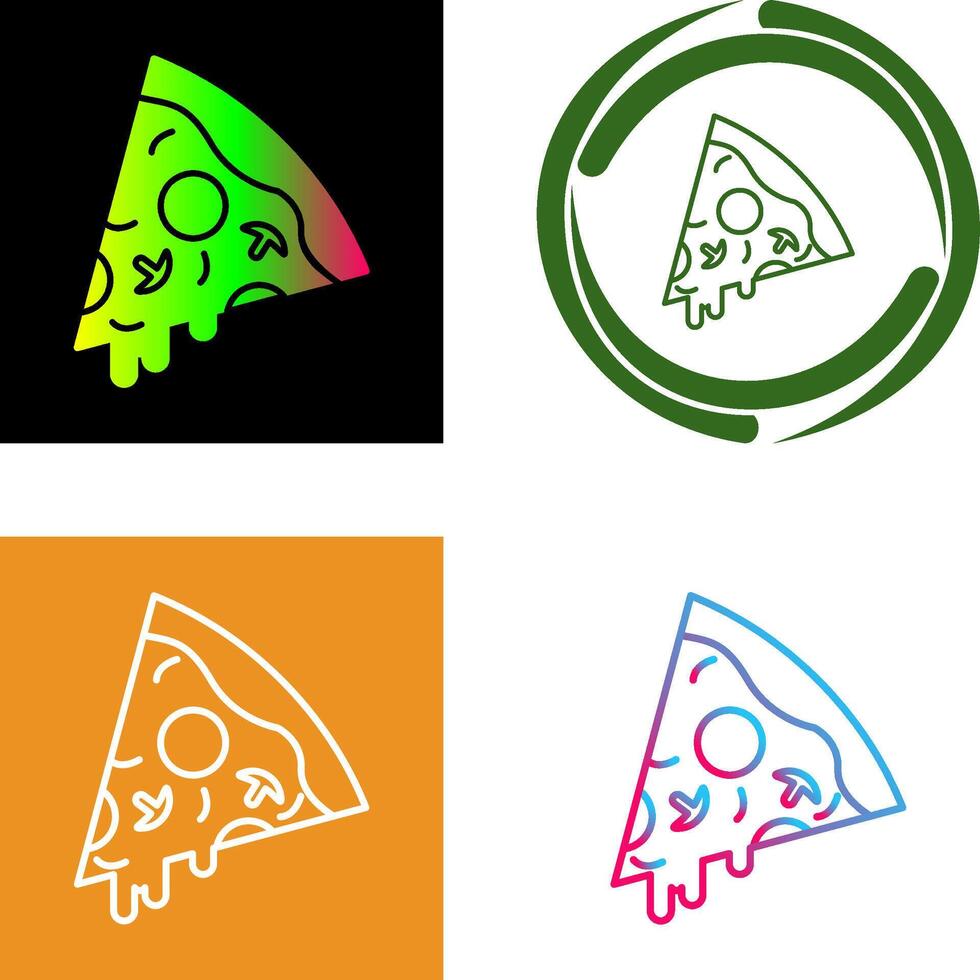 Pizza Icon Design vector